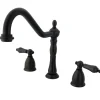 New Heritage Widespread 3-Hole Kitchen Faucet Widespread Kitchen Faucets