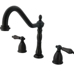 New Heritage Widespread 3-Hole Kitchen Faucet Widespread Kitchen Faucets