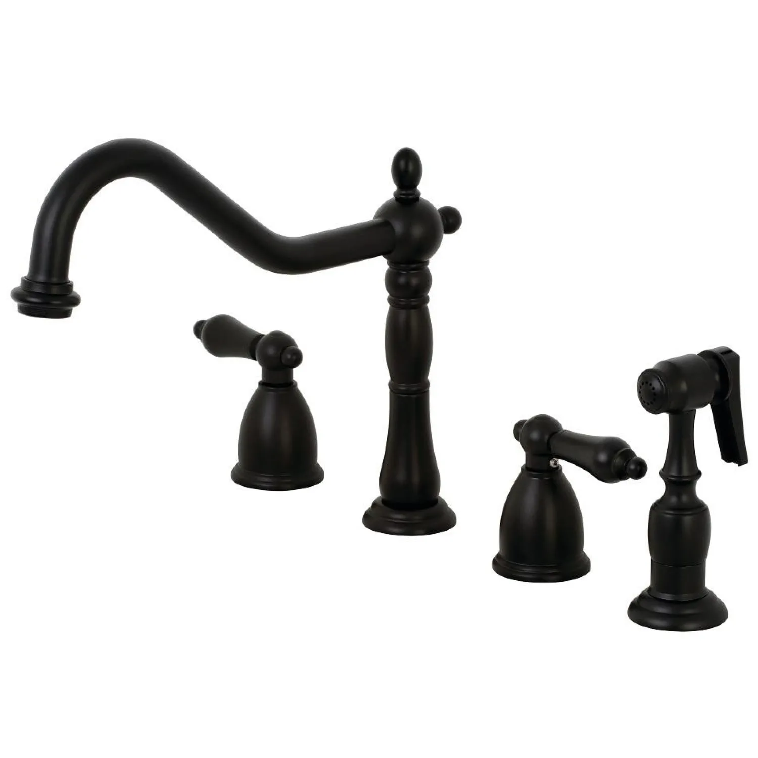 Discount Heritage Widespread Kitchen Faucet Widespread Kitchen Faucets