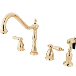 Discount Heritage Widespread Kitchen Faucet Widespread Kitchen Faucets