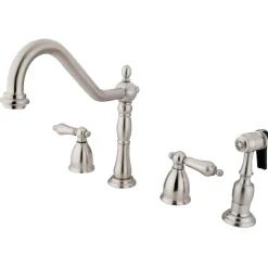 Discount Heritage Widespread Kitchen Faucet Widespread Kitchen Faucets