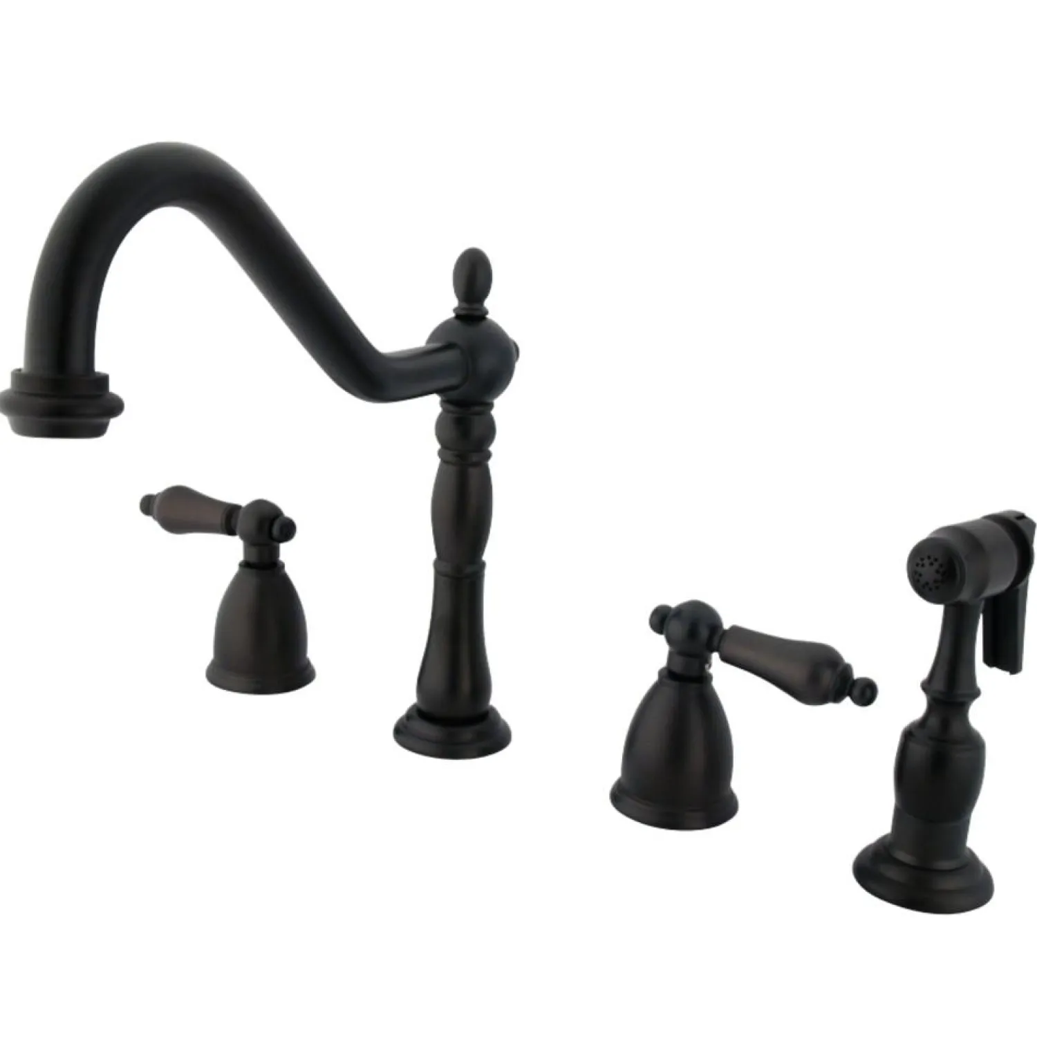 Discount Heritage Widespread Kitchen Faucet Widespread Kitchen Faucets