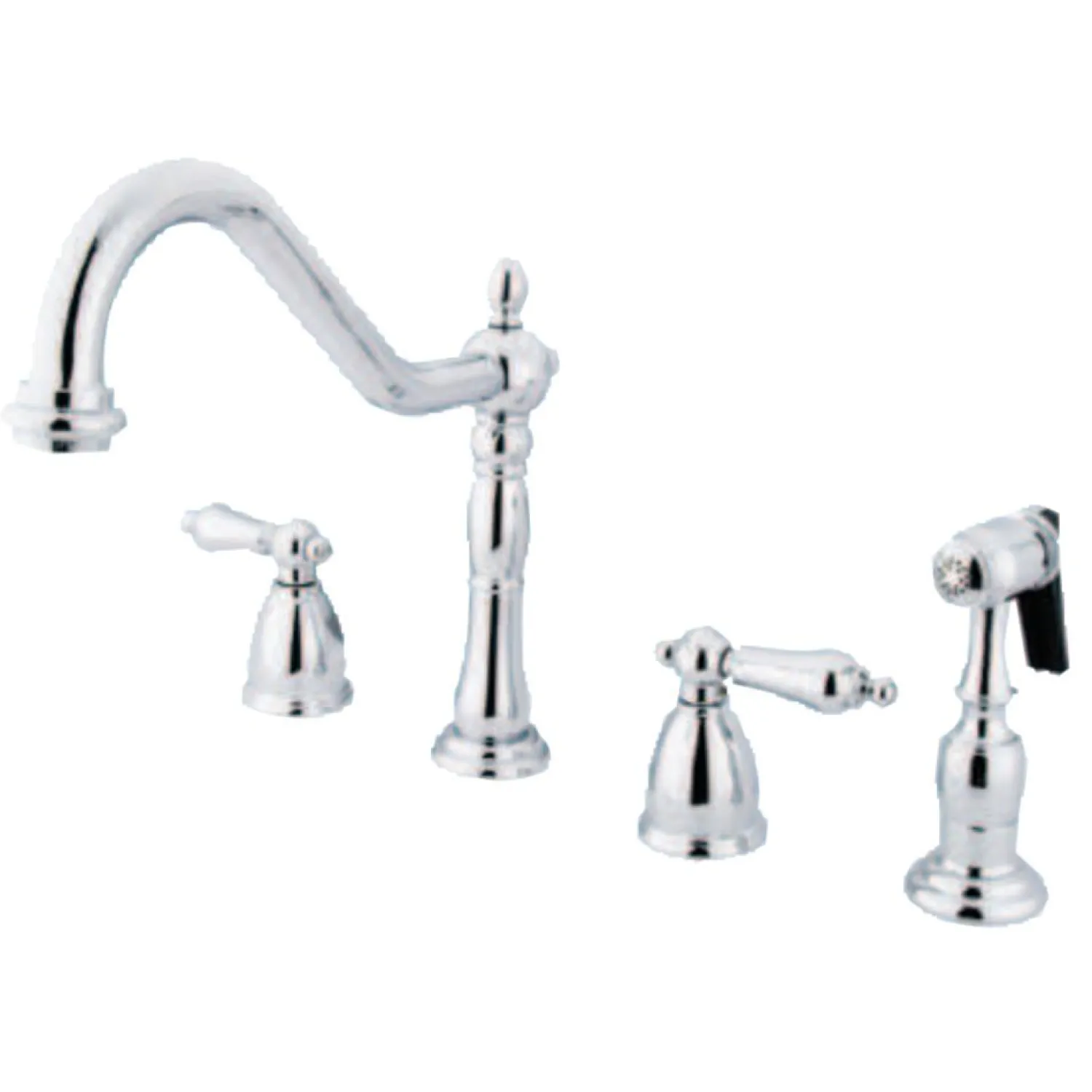 Discount Heritage Widespread Kitchen Faucet Widespread Kitchen Faucets
