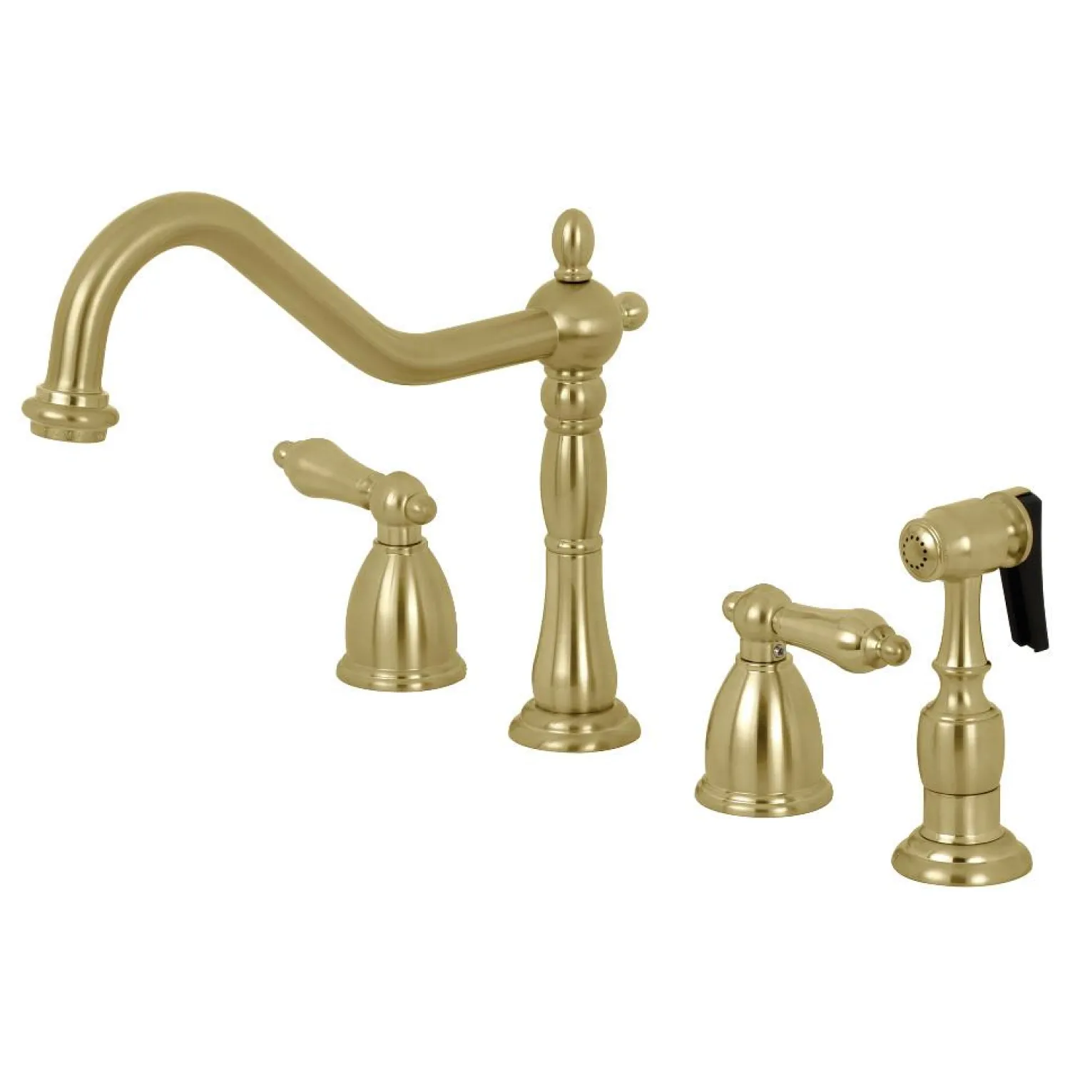 Discount Heritage Widespread Kitchen Faucet Widespread Kitchen Faucets