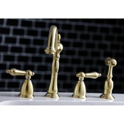 Discount Heritage Widespread Kitchen Faucet Widespread Kitchen Faucets