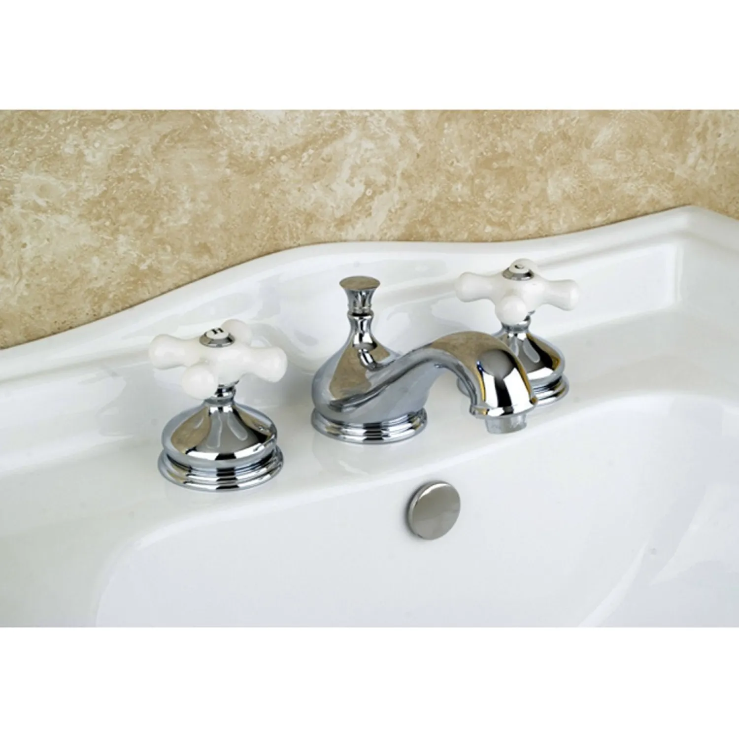 Sale Heritage 8" Widespread 3-Hole Bathroom Faucet 8" Widespread