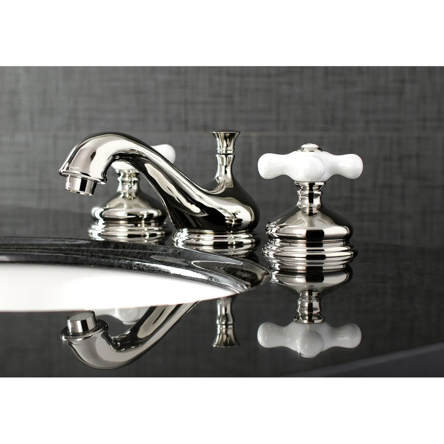 Sale Heritage 8" Widespread 3-Hole Bathroom Faucet 8" Widespread