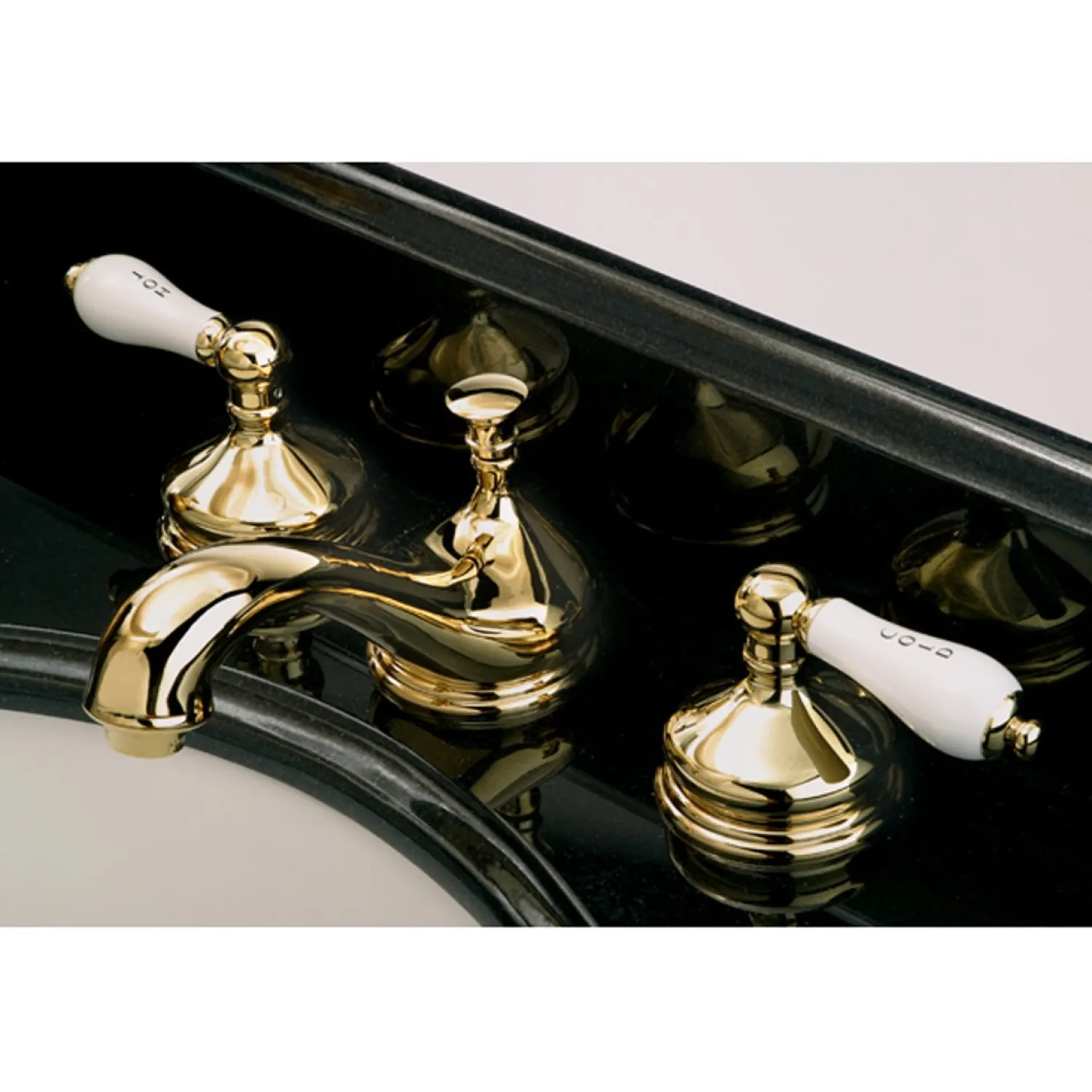 Clearance Heritage 8" Widespread Deck Mount Bathroom Faucet 8" Widespread