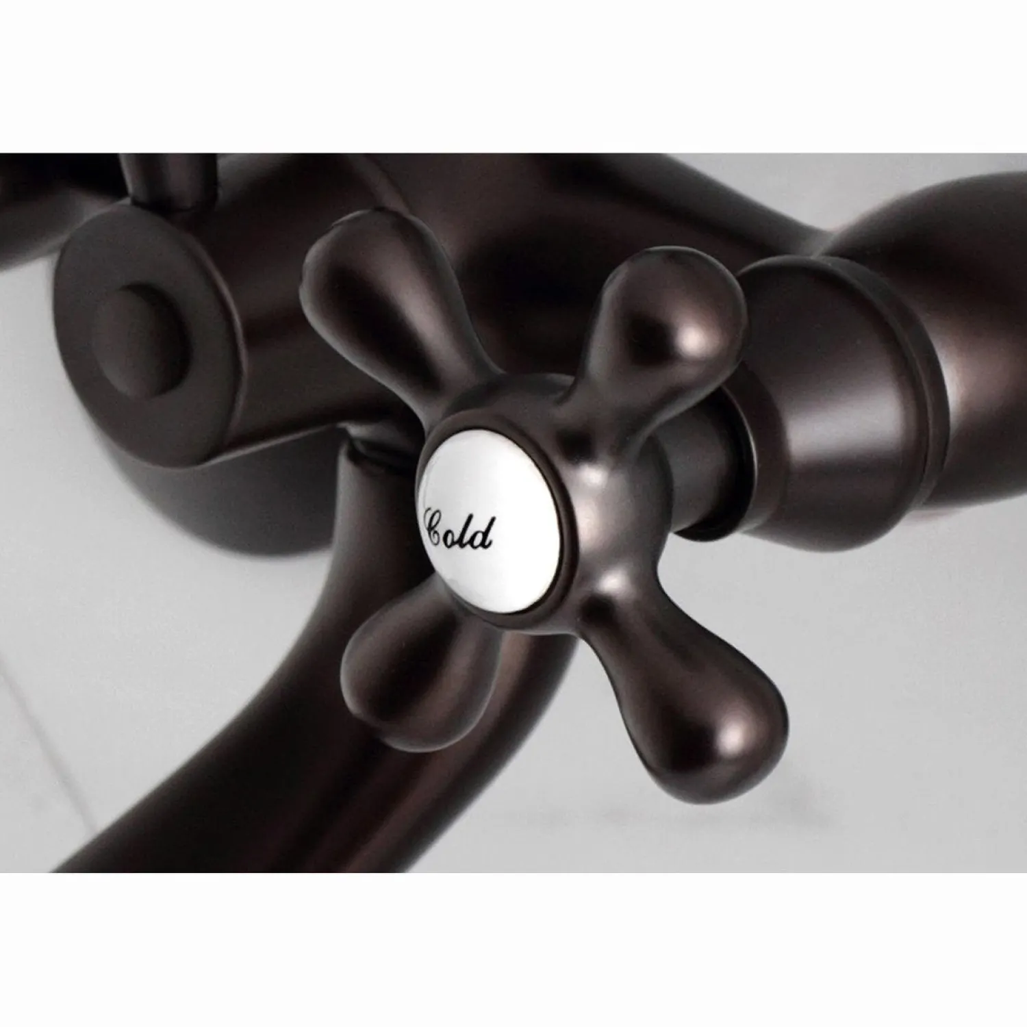 Online 2-Hole Tub Wall Mount Clawfoot Tub Faucet with Hand Shower Tub & Shower Sets|Tub Faucets