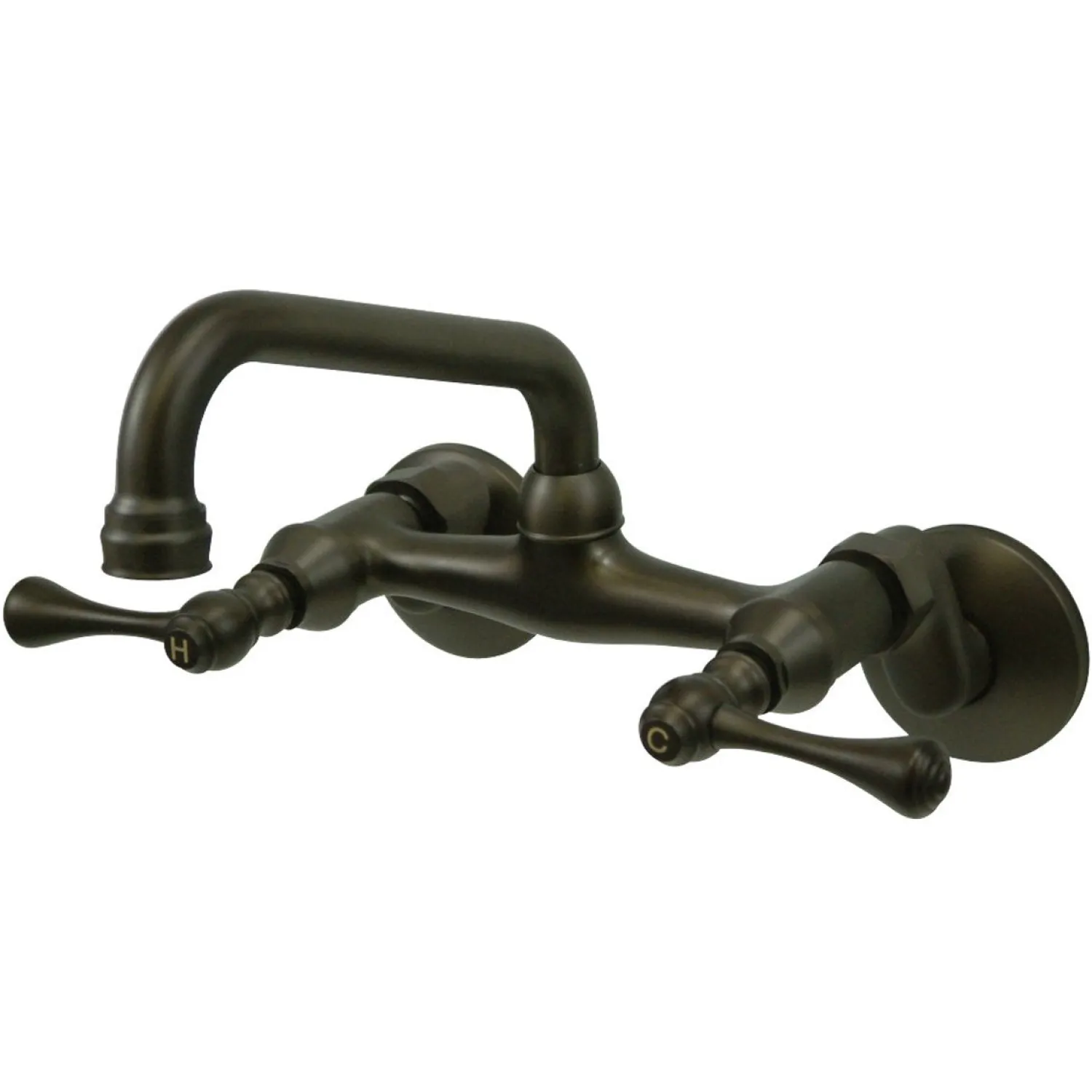 6-Inch Adjustable Center Wall Mount Kitchen Faucet Wall Mounted Kitchen Faucets