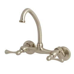 Discount 6-Inch Adjustable Center Wall Mount Laundry Faucet Wall Mount