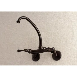 Discount 6-Inch Adjustable Center Wall Mount Laundry Faucet Wall Mount