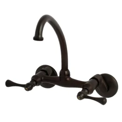 Discount 6-Inch Adjustable Center Wall Mount Laundry Faucet Wall Mount