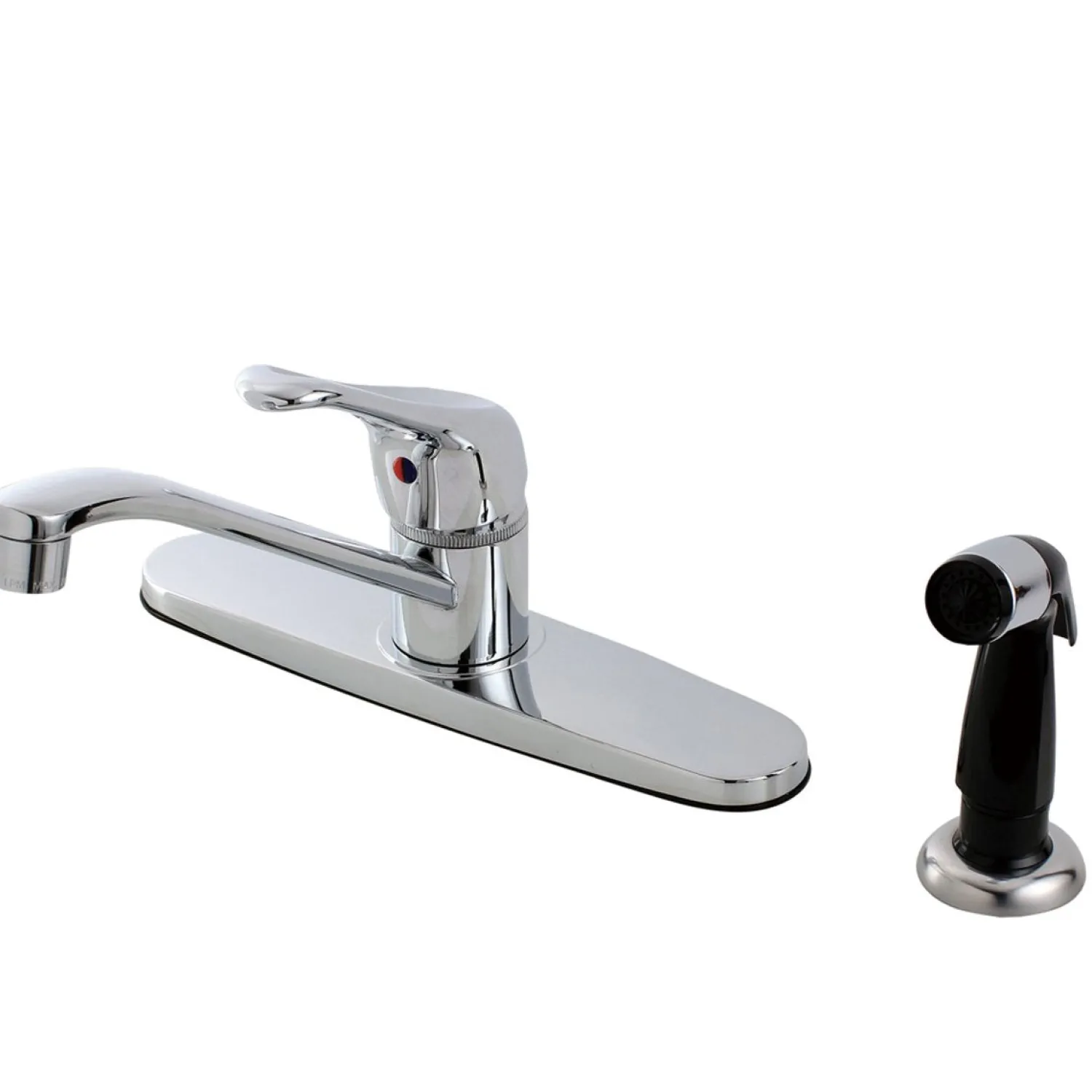 Online 8-Inch Centerset Kitchen Faucet with Side Sprayer Faucets With Side Spray