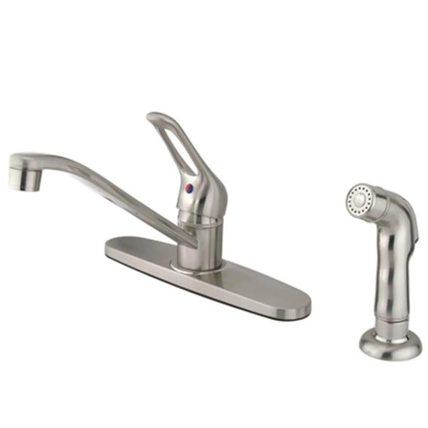Discount 8-Inch Centerset Kitchen Faucet Faucets With Side Spray