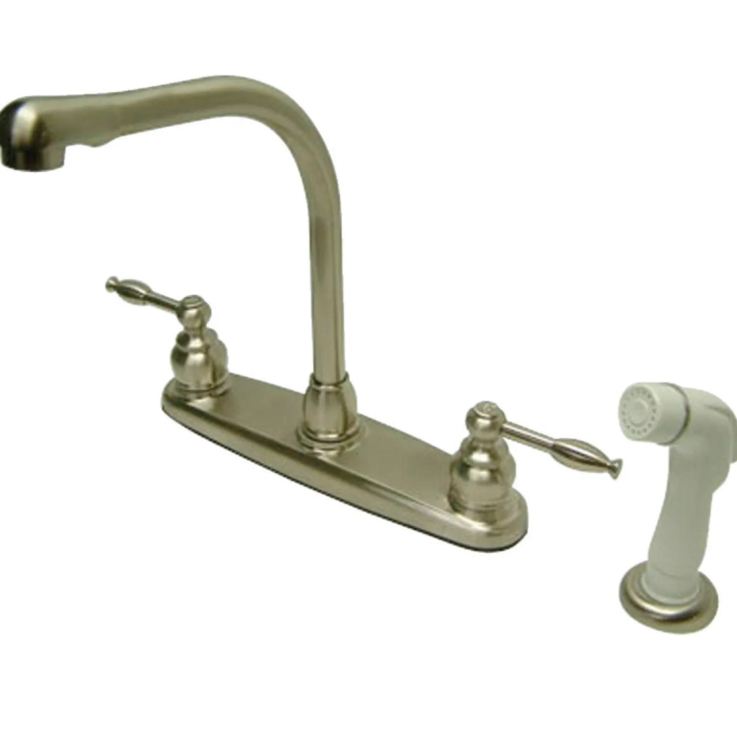 New 8-Inch Centerset Kitchen Faucet Faucets With Side Spray