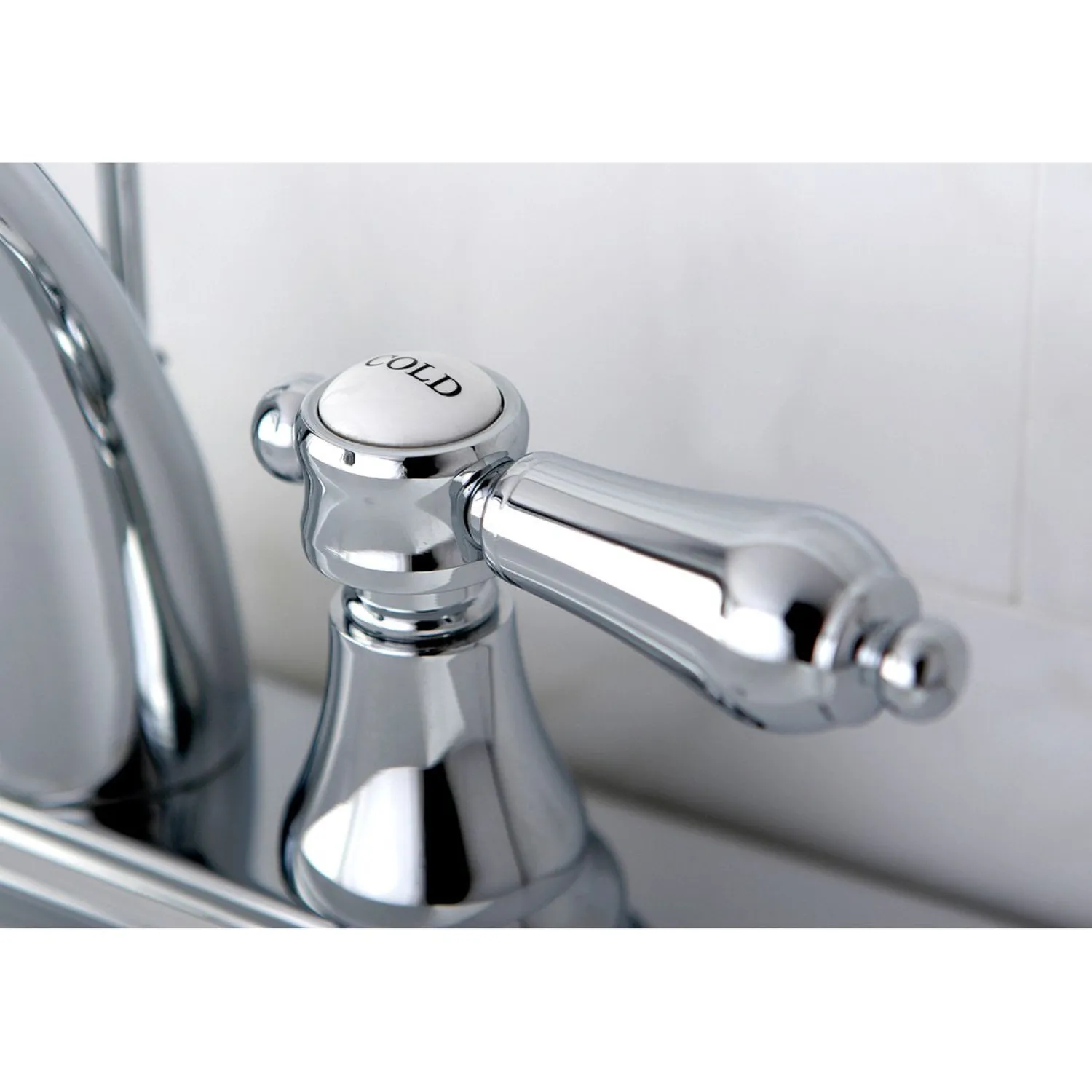Online 4-Inch Centerset Bathroom Faucet with Brass Pop-Up 4" Center Set