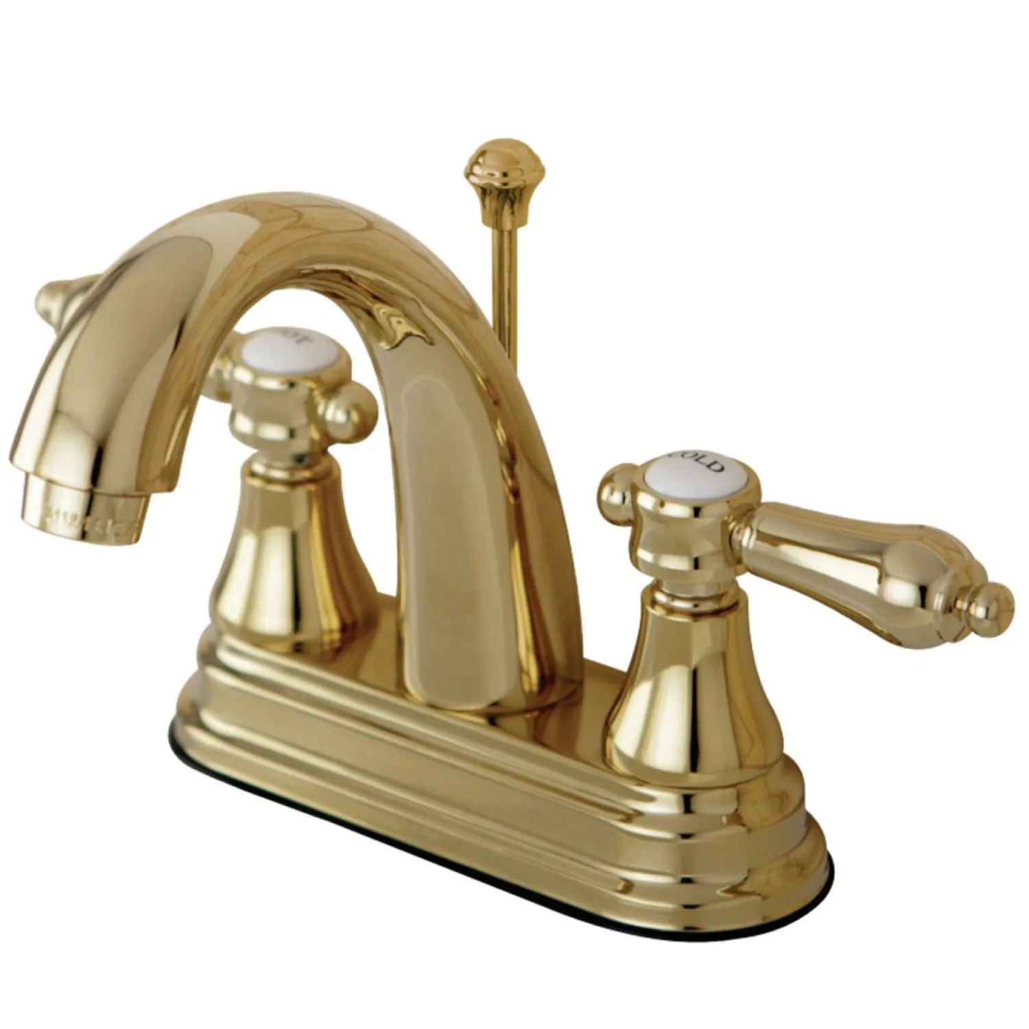 Online 4-Inch Centerset Bathroom Faucet with Brass Pop-Up 4" Center Set