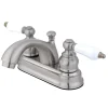 Online 4-Inch Centerset Bathroom Faucet with Pop-Up Drain 4" Center Set