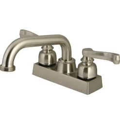 Best 4-Inch Centerset Two-Handle Laundry Faucet Kingston Brass Laundry And Utility Faucets