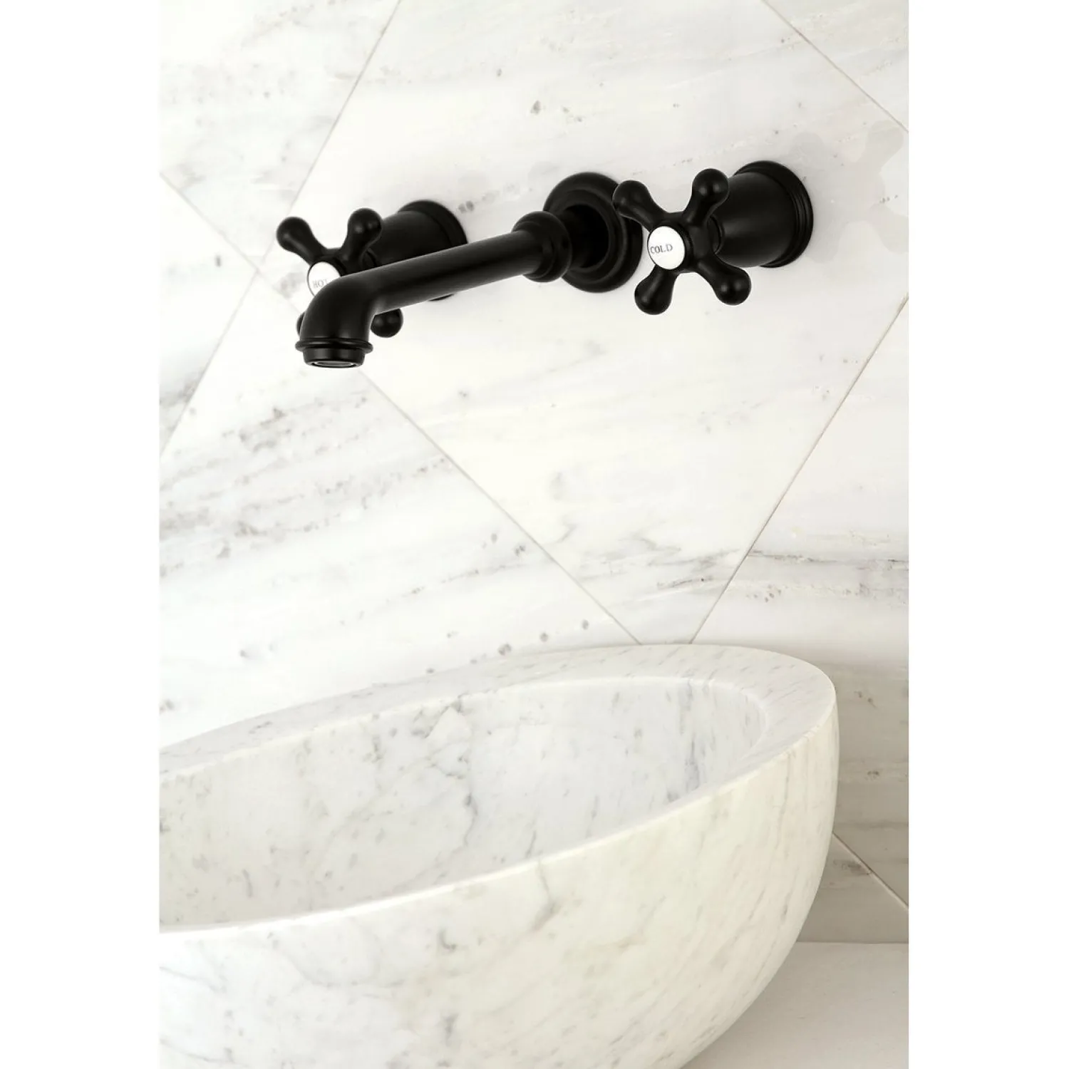Clearance 8-Inch Center Wall Mount Bathroom Faucet Wall Mount