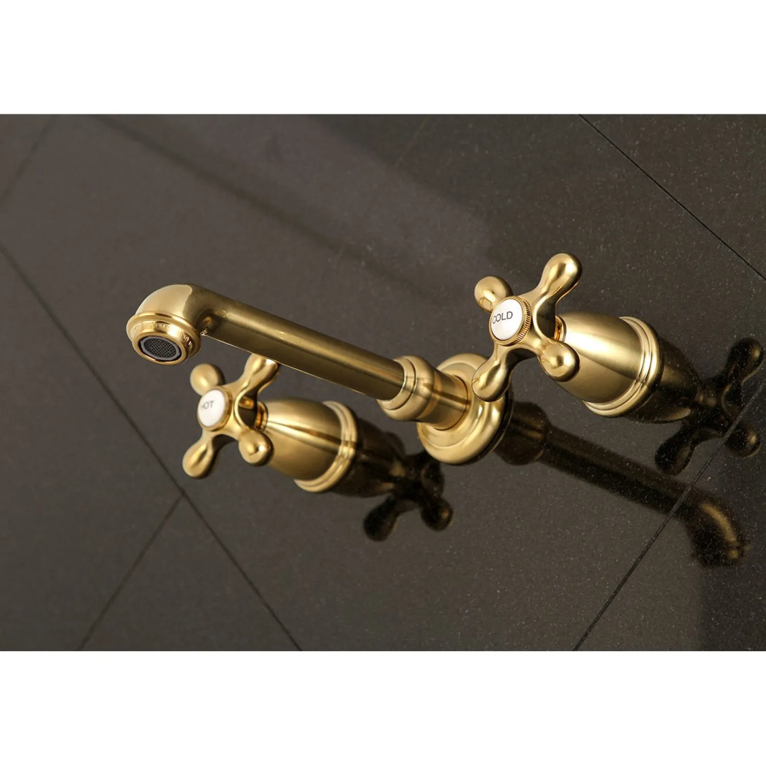 Clearance 8-Inch Center Wall Mount Bathroom Faucet Wall Mount