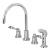 Sale 8-Inch to 16-Inch Widespread Kitchen Faucet Widespread Kitchen Faucets|Faucets With Side Spray