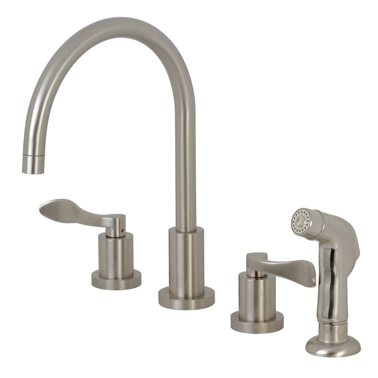 Sale 8-Inch to 16-Inch Widespread Kitchen Faucet Widespread Kitchen Faucets|Faucets With Side Spray