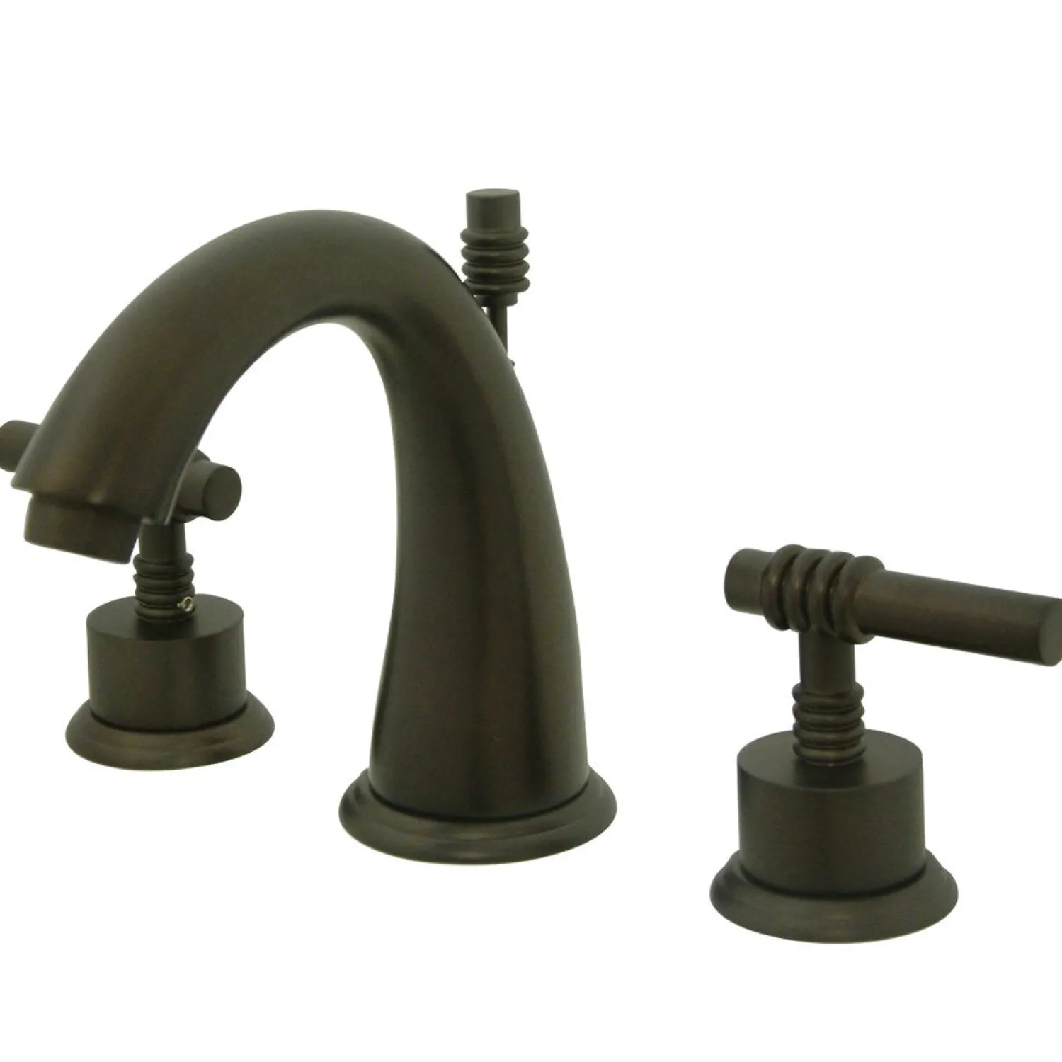8-Inch Widespread Bathroom Faucet with Brass Pop-Up 8" Widespread