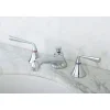 Discount 8-Inch Widespread 3-Hole Bathroom Faucet with Brass Pop-Up 8" Widespread