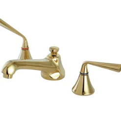Discount 8-Inch Widespread 3-Hole Bathroom Faucet with Brass Pop-Up 8