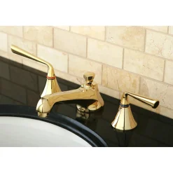 Discount 8-Inch Widespread 3-Hole Bathroom Faucet with Brass Pop-Up 8