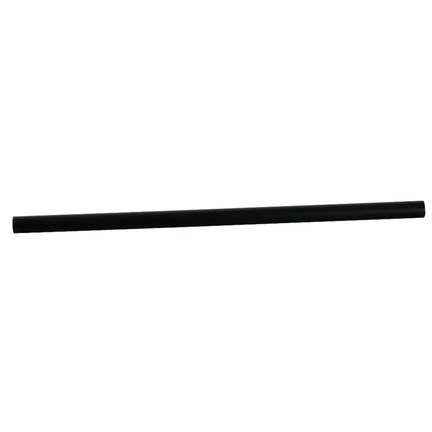 18-Inch x 3/4-Inch OD Towel Bar Only in Matte Black Towel Bars