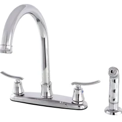 Discount Jamestown 8-Inch Centerset Kitchen Faucet Faucets With Side Spray