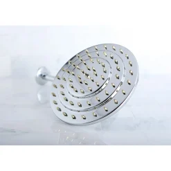 Discount K208A4CK Three-Tier Showerhead with Shower Arm in Polished Chrome/Polished Brass Shower Heads