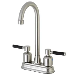 Hot Kaiser 4" Centerset High-Arch Spout Bar Faucet Bar Faucets