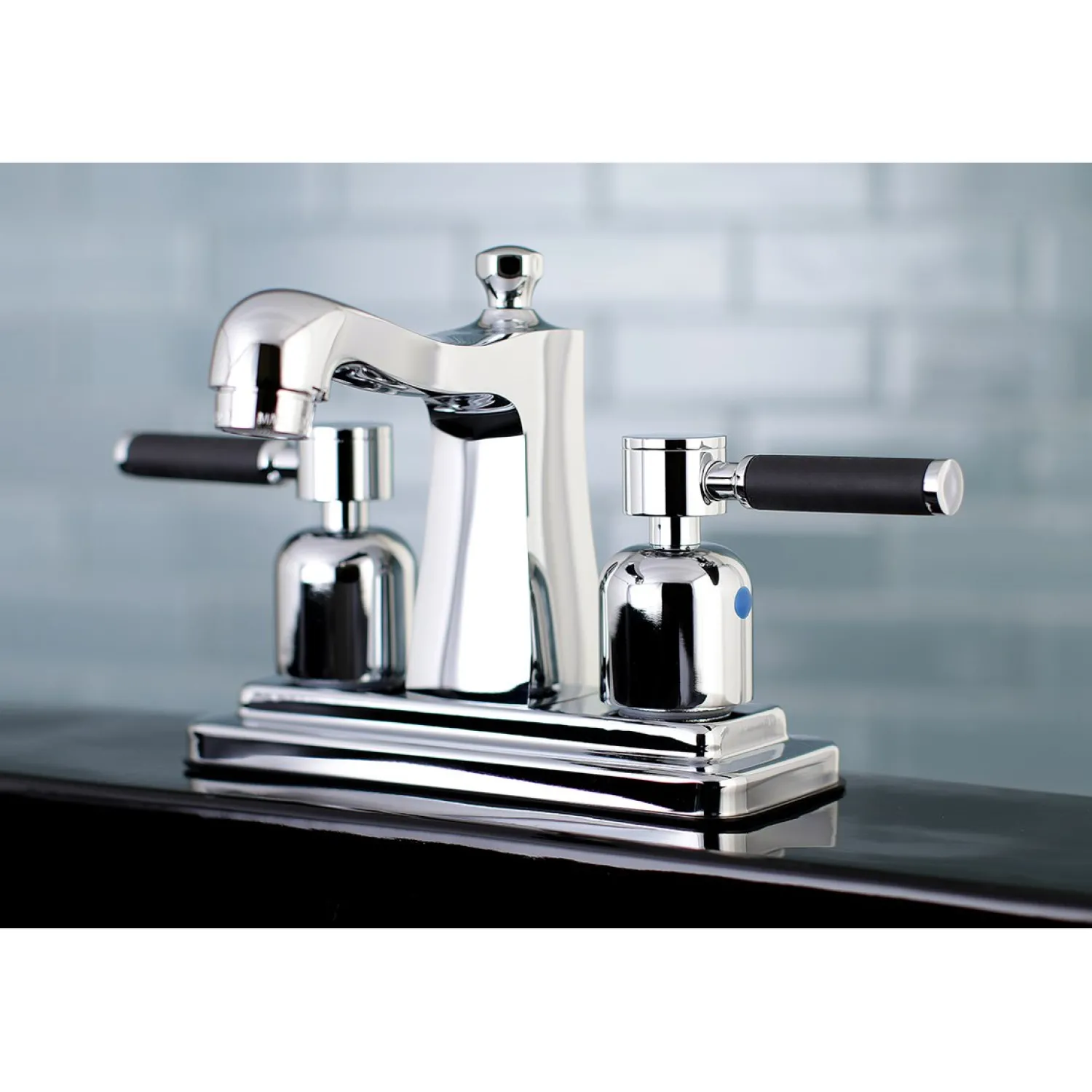 Hot Kaiser 4" Centerset Bathroom Faucet 4" Center Set