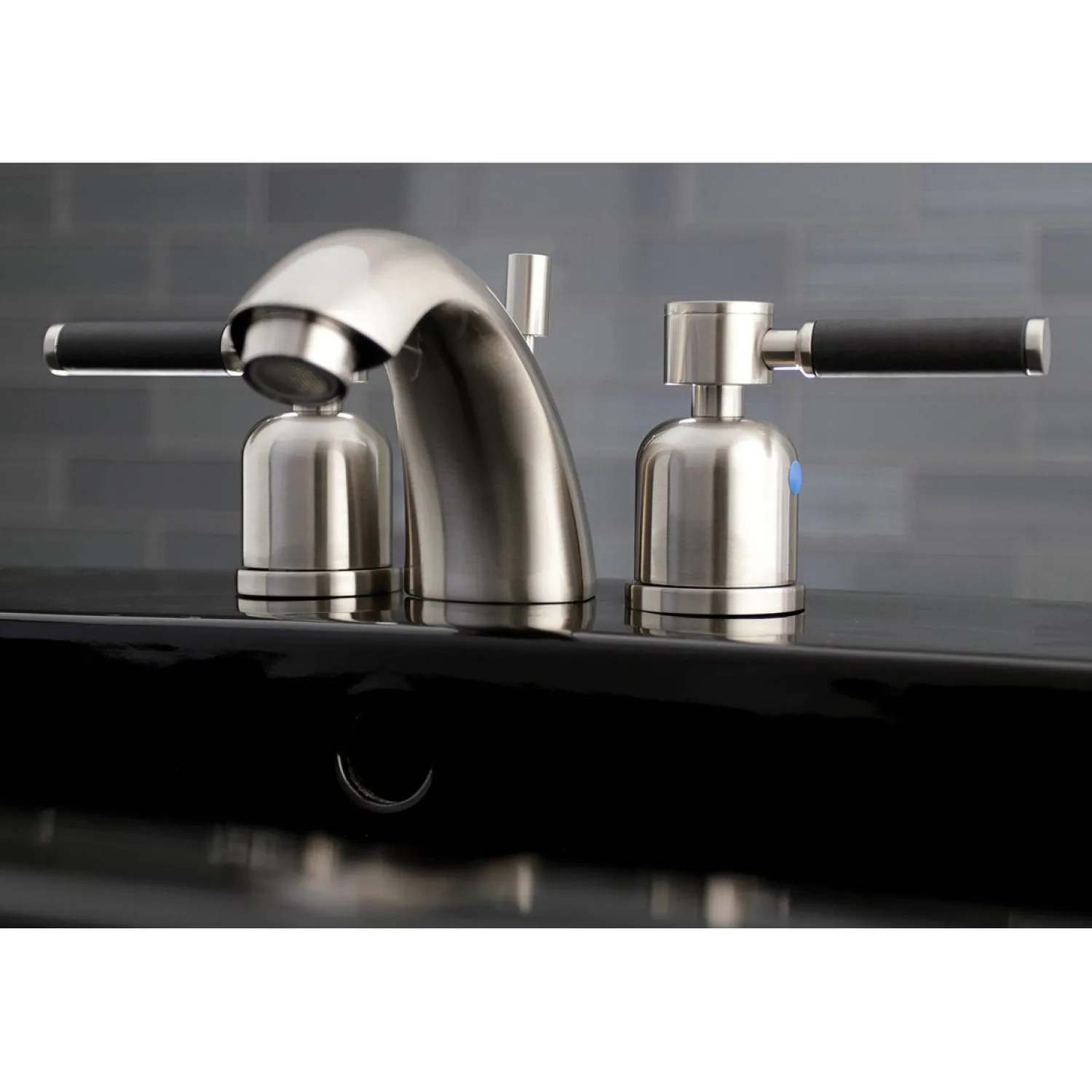 Discount Kaiser Deck Mount Mini-Widespread Bathroom Faucet 4" Center Set