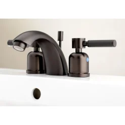 Discount Kaiser Deck Mount Mini-Widespread Bathroom Faucet 4
