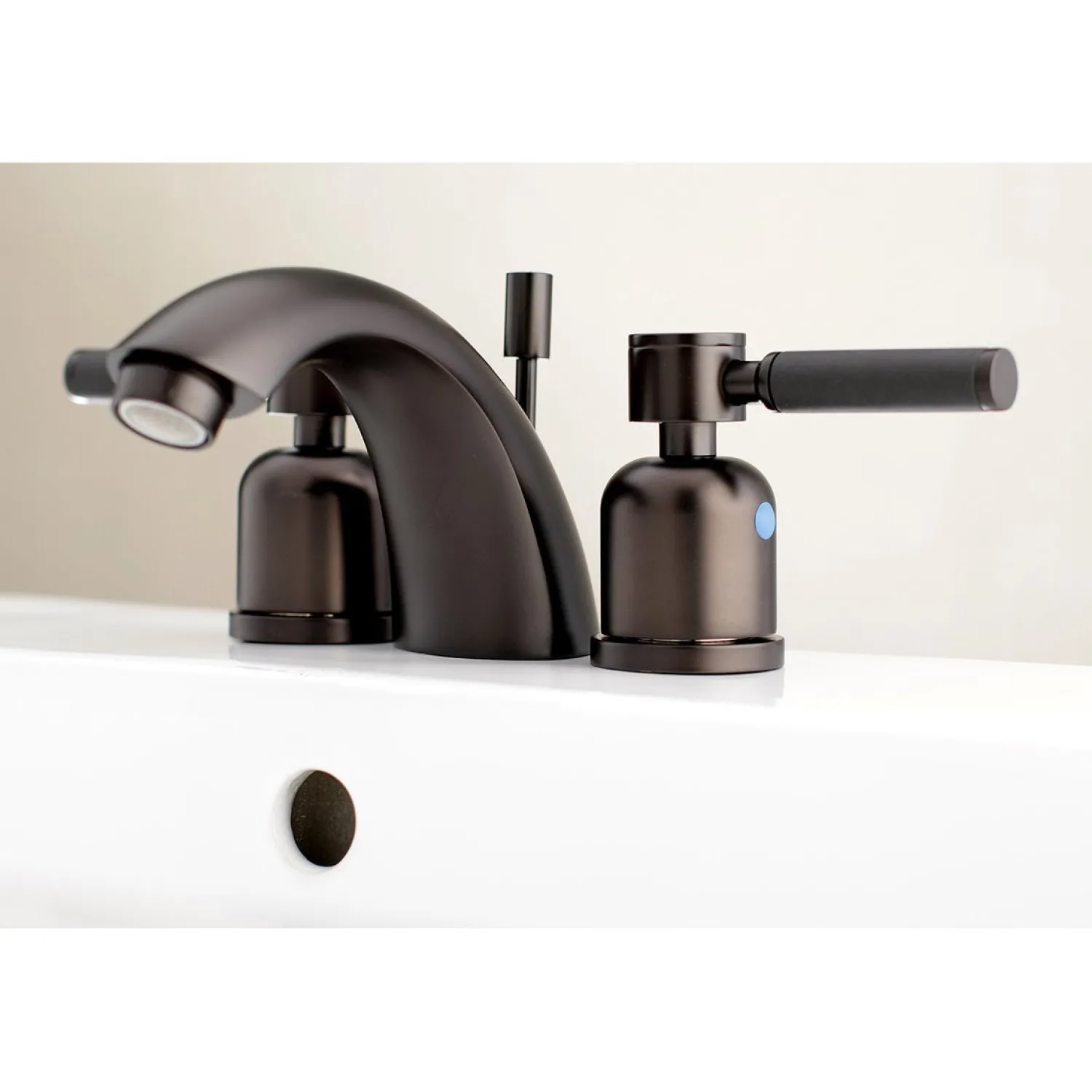 Discount Kaiser Deck Mount Mini-Widespread Bathroom Faucet 4" Center Set