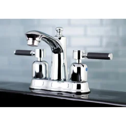 Hot Kaiser Deck Mount 4" Centerset Bathroom Faucet 4" Center Set