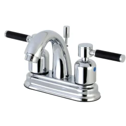 New Kaiser Deck Mount 4-Inch Centerset Bathroom Faucet 4" Center Set