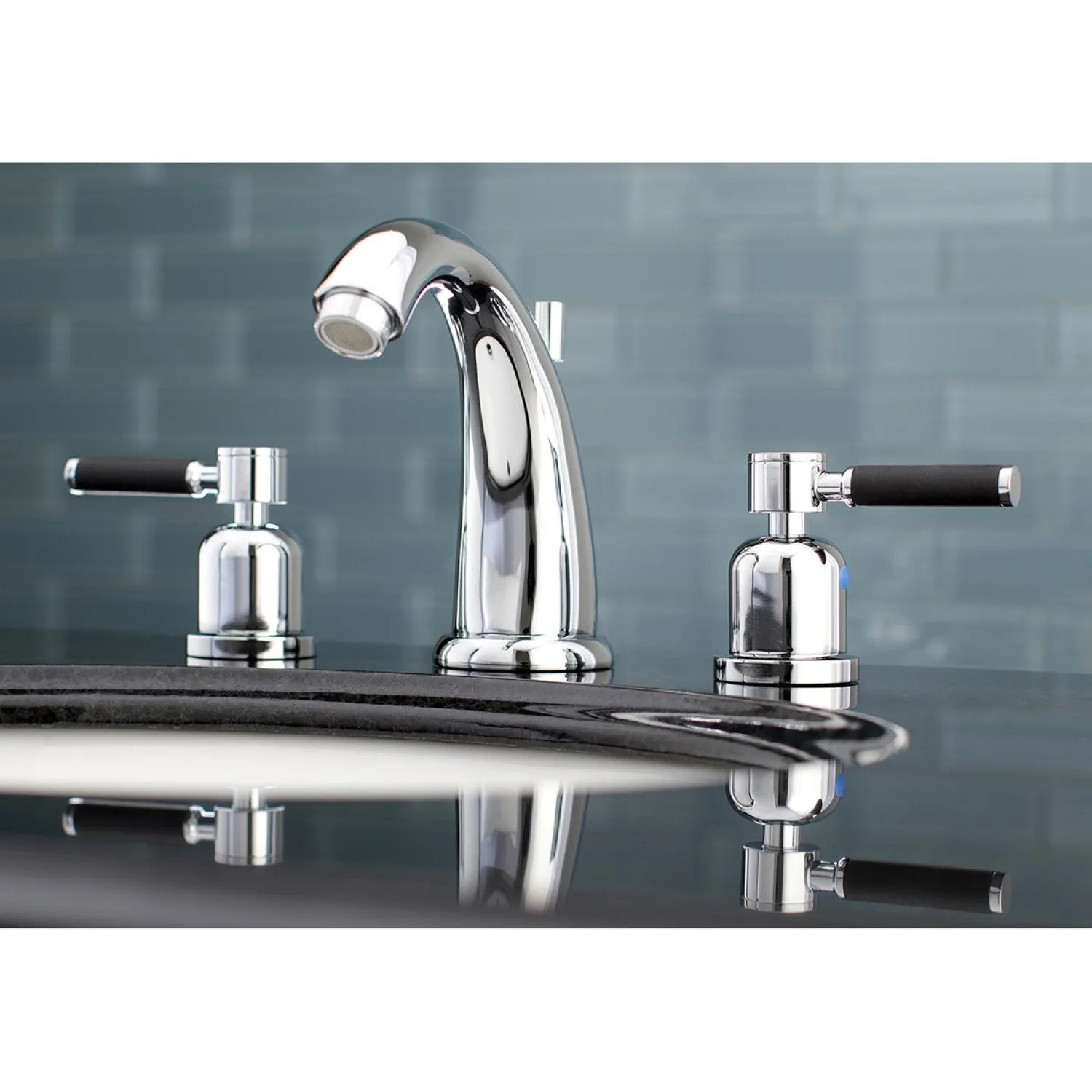 Sale Kaiser 8-Inch Widespread 3-Hole Bathroom Faucet 8" Widespread