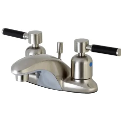 Hot Kaiser Lever-Handle 4-Inch Centerset Bathroom Faucet 4" Center Set