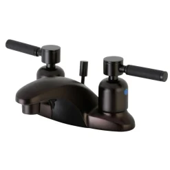Hot Kaiser Lever-Handle 4-Inch Centerset Bathroom Faucet 4