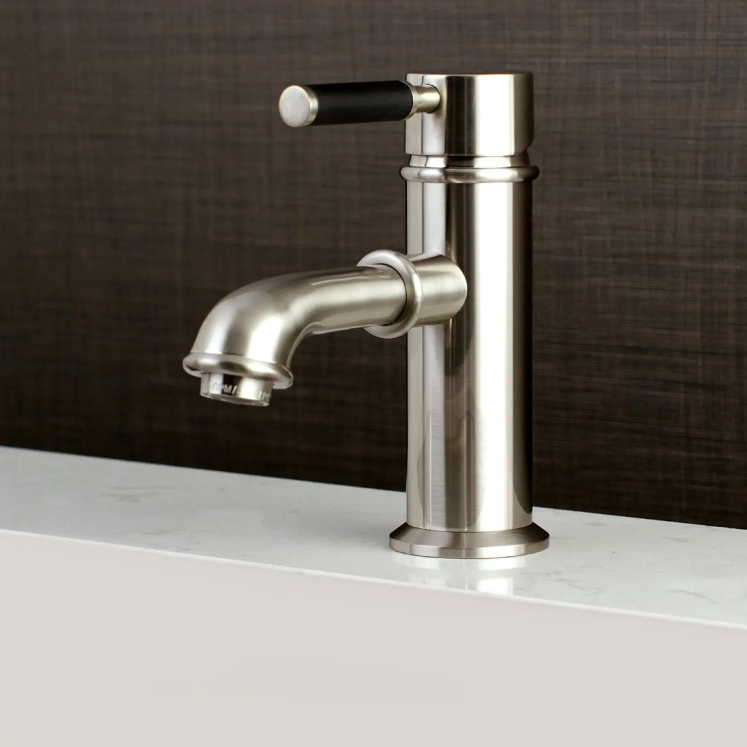 Kaiser Single-Handle Bathroom Faucet Single Hole|4" Center Set