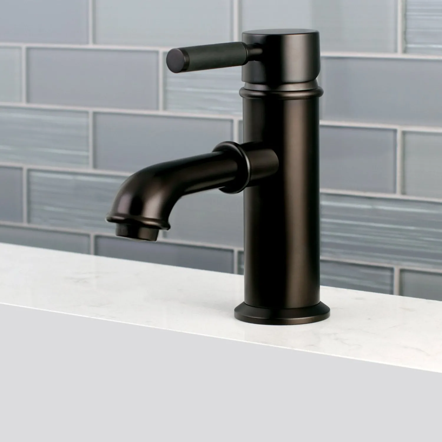 Kaiser Single-Handle Bathroom Faucet Single Hole|4" Center Set