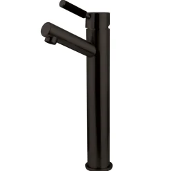 Clearance Kaiser Single Handle Vessel Sink Faucet with Black Silicone Handle Vessel Faucets