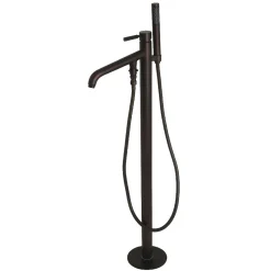 Outlet Kaiser Single Hole Single Handle Freestanding Tub Faucet with Hand Shower Free Standing Tub Fillers|Tub Faucets