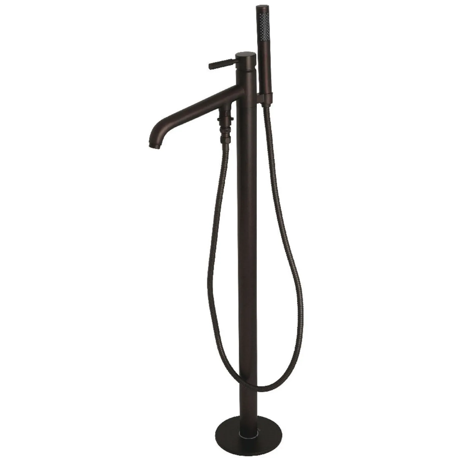 Outlet Kaiser Single Hole Single Handle Freestanding Tub Faucet with Hand Shower Free Standing Tub Fillers|Tub Faucets